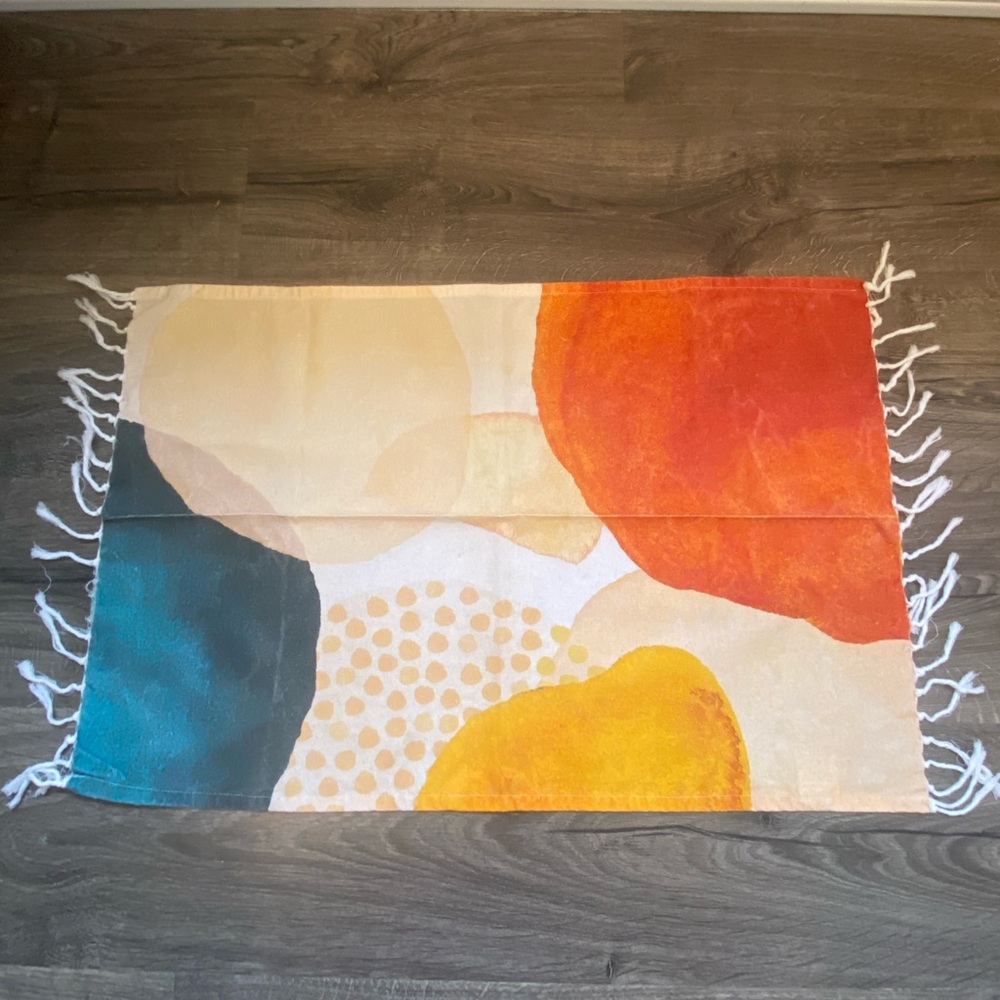 Vibrant Abstract Kitchen Towel